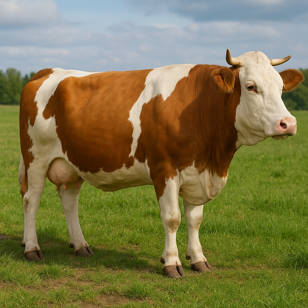 Fleckvieh – mięsno-mleczna