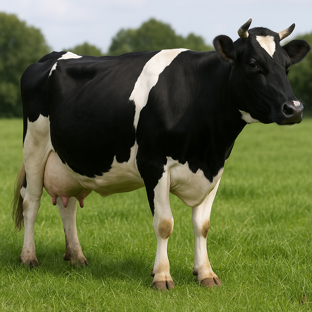 Black Pied Russian – mleczna